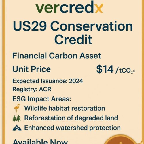 Vercredx US 29 Conservation Credit