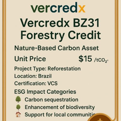 Vercredx BZ 31 Forestry Credits